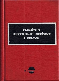 Rječnik historije države i prava