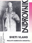 Sveti Vlaho poglaviti dubrovački obranitelj (Dubrovnik 5/1994)