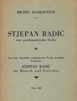 Stjepan Radić, eine psychoanalytische Studie