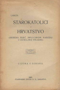 Starokatolici i hrvatstvo