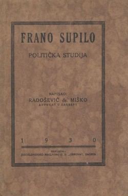 Frano Supilo. Politička studija