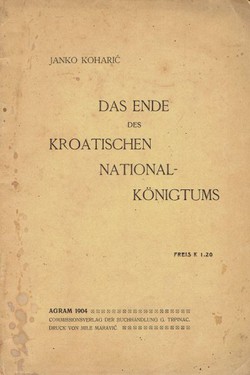 Das Ende des kroatischen National-Königtums