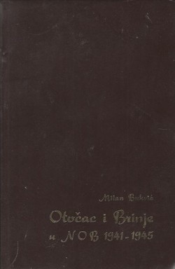 Otočac i Brinje u NOB 1941-1945 (luksuzni uvez u koži)