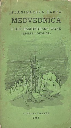 Planinarska karta. Medvednica. I. Samogorske gore (Zagreb i okolica)