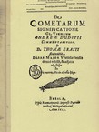 De cometarum significatione commentariolus (reprint ex 1619)