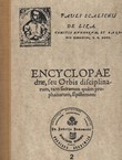 Encyclopaediae seu orbis disciplinarum tam sacrarum quam profanarum epistemon (reprint ex 1570)