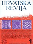 Hrvatska revija 32/1/1982