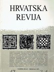 Hrvatska revija 47/3-4/1997