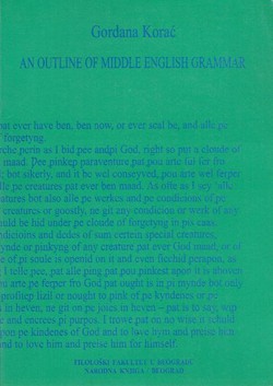 An Outline of Middle English Grammar