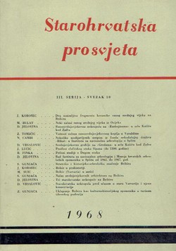 Starohrvatska prosvjeta, III. serija 10/1968