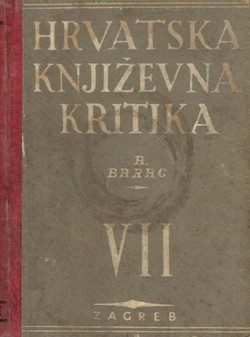 Hrvatska književna kritika VII.