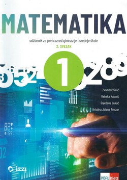 Matematika 1. 2.svezak