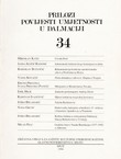 Prilozi povijesti umjetnosti u Dalmaciji 34/1994