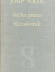 Bečka pisma / Ričoslovnik