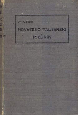 Hrvatsko-talijanski rječnik