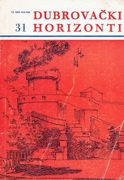 Dubrovački horizonti 31/1991