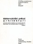 Sistemološki prilozi arhitekturi