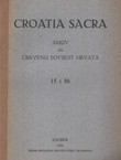 Croatia Sacra 15-16/1938