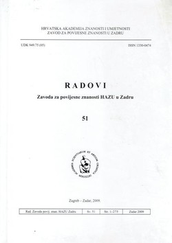 Radovi Zavoda za povijesne znanosti HAZU u Zadru 51/2009