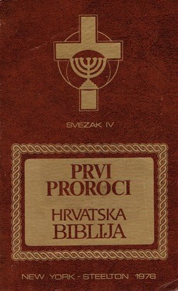 Hrvatska Biblija IV. Prvi proroci