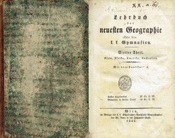 Lehrbuch der neuesten Geographie für die k. k. Gymnasien IV. Asien, Afrika, Amerika, Australien