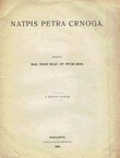 Natpis Petra Crnoga