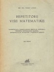 Repetitorij više matematike II.