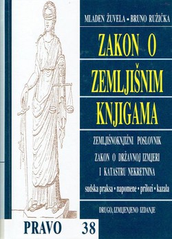 Zakon o zemljišnim knjigama (2.izmj.izd.)