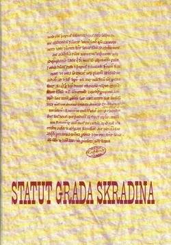 Statut grada Skradina / Statuta civitatis Scardonae