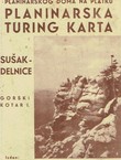 Planinarska turing karta Sušak-Delnice. Gorski kotar I.