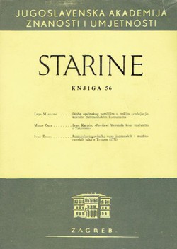 Starine JAZU. Knjiga 56/1975