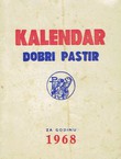 Kalendar Dobri pastir za godinu 1968