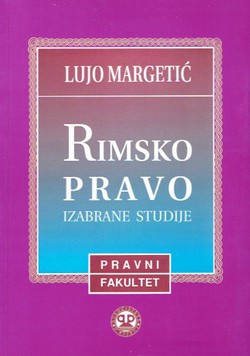 Rimsko pravo. Izabrane studije