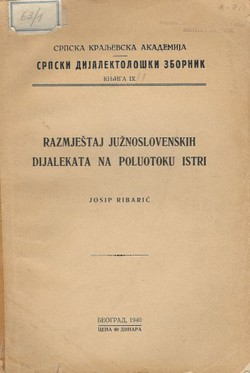 Razmještaj južnoslovenskih dijalekata na poluotoku Istri