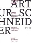 Hrvatski povjesničari umjetnosti 1. Artur Schneider 1879.-1946.