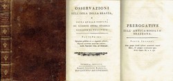 Osservazioni sull'isola della Brazza e sopra quella nobilta I-II