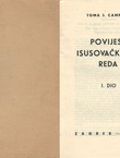 Povijest isusovačkoga reda I. 1540-1773