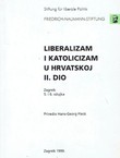 Liberalizam i katolicizam u Hrvatskoj II.