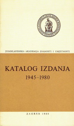 Katalog izdanja 1945-1980