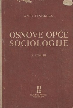 Osnove opće sociologije (10.izd.)