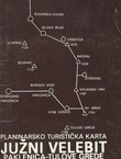 Planinarsko turistička karta. Južni Velebit