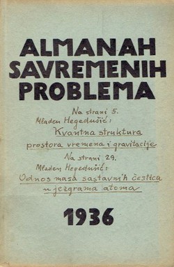 Almanah savremenih problema 1936