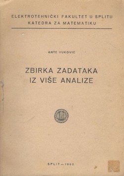 Zbirka zadataka iz više analize