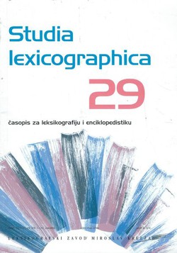 Studia lexicographia 29/2021