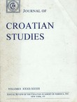 Journal of Croatian Studies XXXII-XXXIII/1991-1992