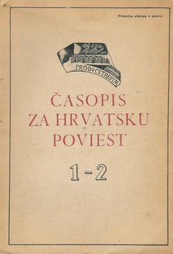 Časopis za hrvatsku poviest I/1-2/1943