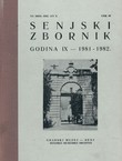 Senjski zbornik IX/1981-1982