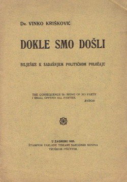 Dokle smo došli