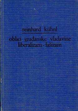 Oblici građanske vladavine. Liberalizam - fašizam