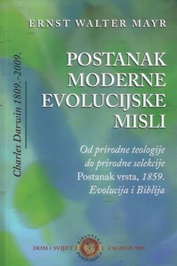 Postanak moderne evolucijske misli. Od prirodne teologije do prirodne selekcije